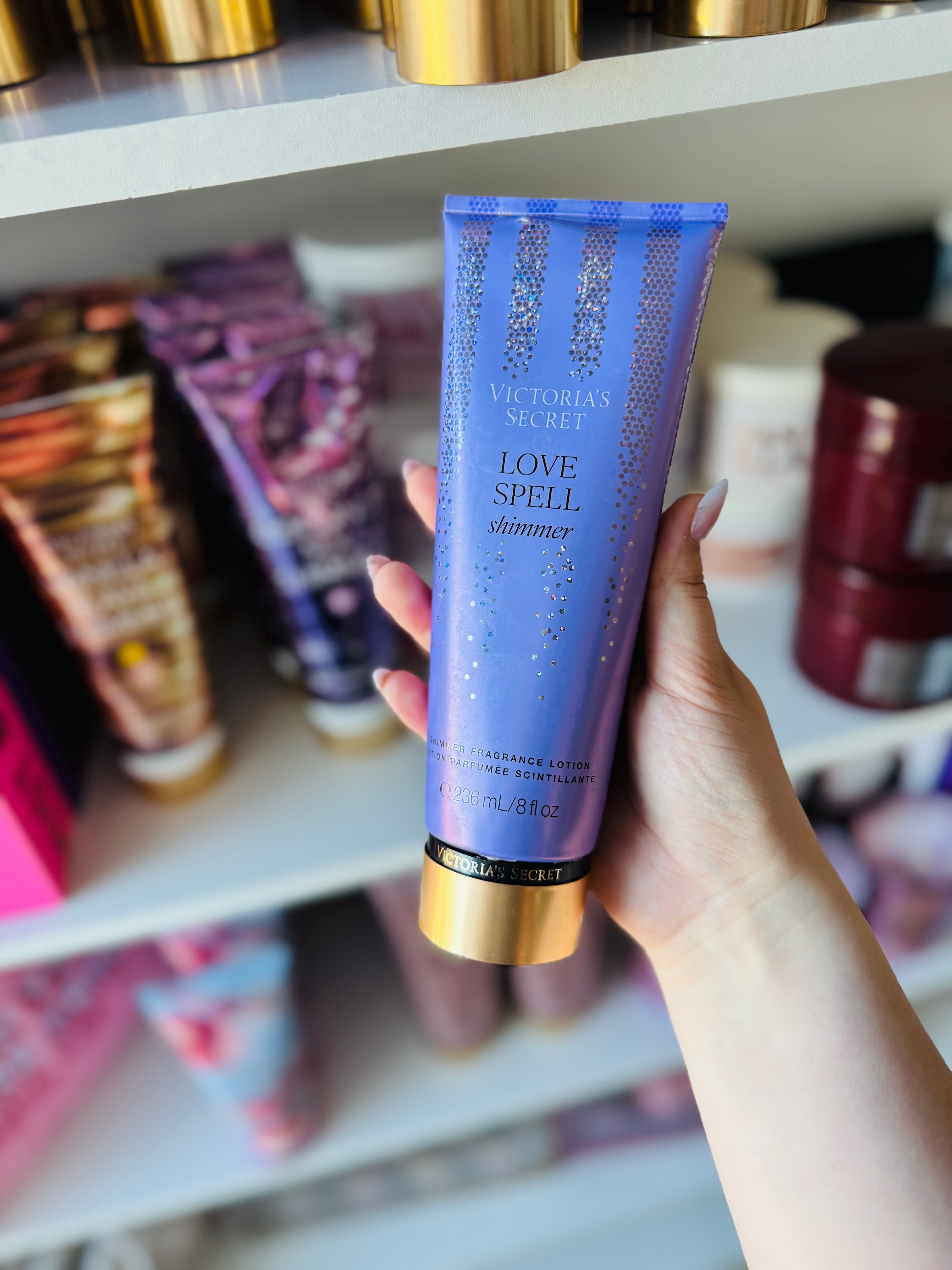 Loción Love Spell Shimmer