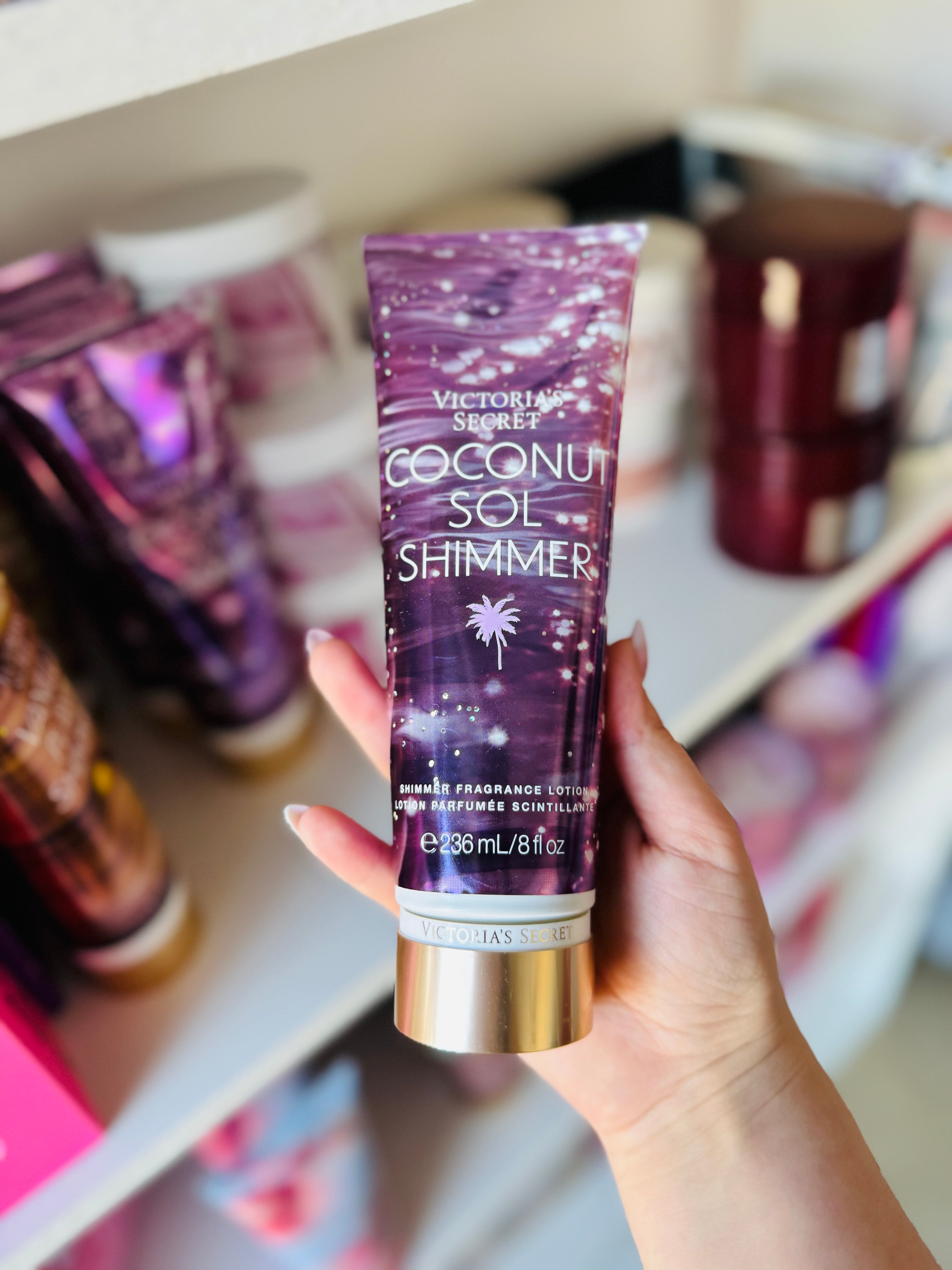 Loción Coconut Sol Shimmer